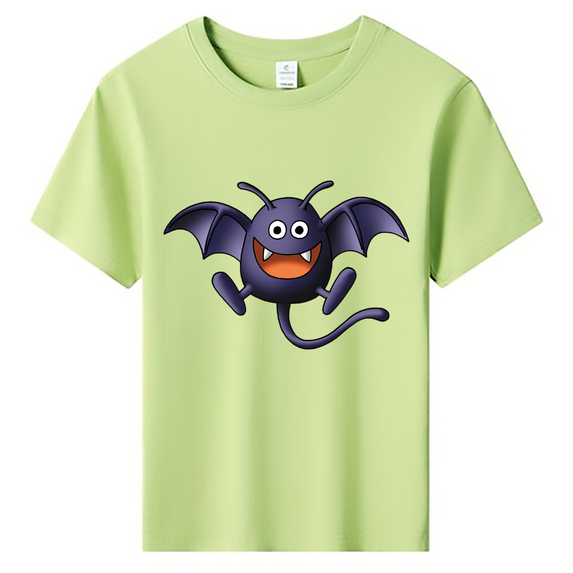 （画像用） ドラゴンクエスト Doragon Kuesuto Dragon Quest 綿100％キッズTシャツ（フロントプリント）